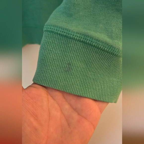 💚Old Navy smiley-face sweatshirt 🙂 - Picture 6 of 7